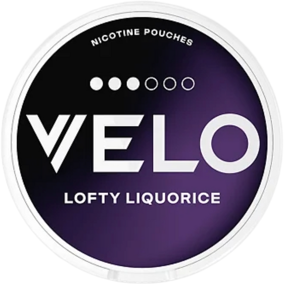 
Velo Nicotine Pouches Salty Liquorice 10MG - 5 Pack