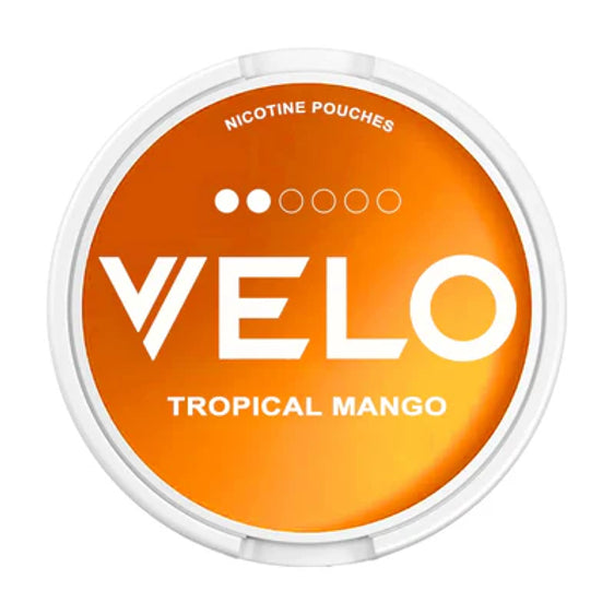 
Velo Nicotine Pouches Tropical Mango 14MG - 5 Pack - 6mg