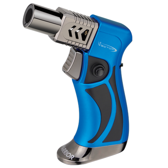 
Vector Warrior Jet Torch Table Lighter Blue Black