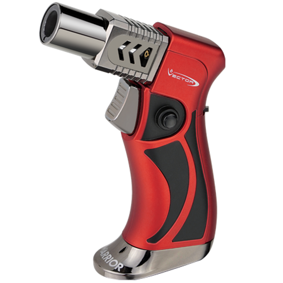 
Vector Warrior Jet Torch Table Lighter - Red & Black