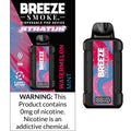 
Breeze Stratus 0% Nicotine Disposable Vape (15,000 Puffs) - Watermelon Mint