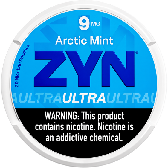 
ZYN Ultra Arctic Mint 9mg Nicotine Pouches