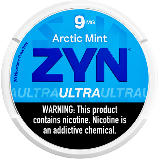 ZYN Ultra Arctic Mint 9mg Nicotine Pouches