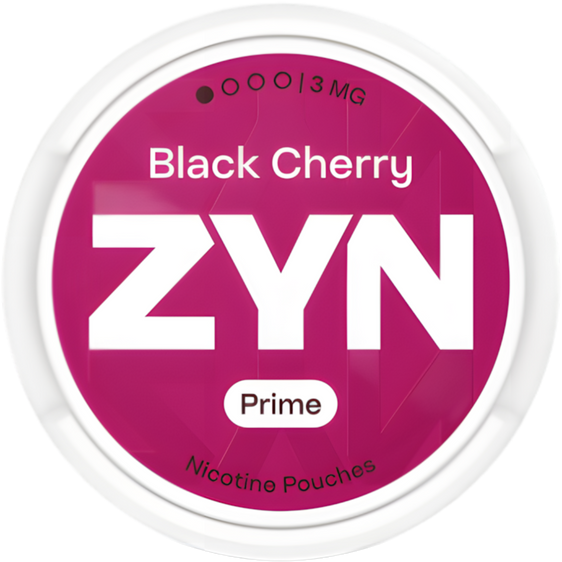 
ZYN Black Cherry Prime Nicotine Pouches (5 Pack)
