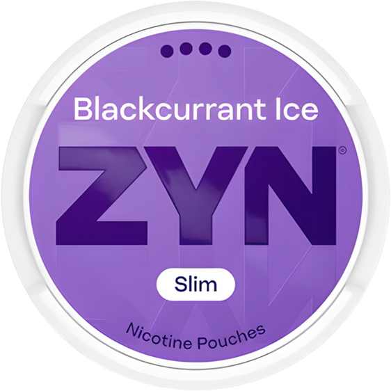 
ZYN Blackcurrant Ice Nicotine Pouches – 11mg (5 Pack)