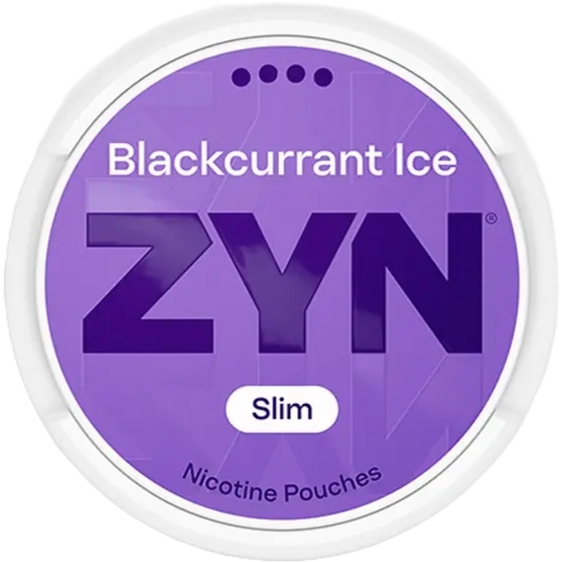 
Zyn Nicotine Pouches Icy Blackcurrant 12.5MG - 5 Pack
