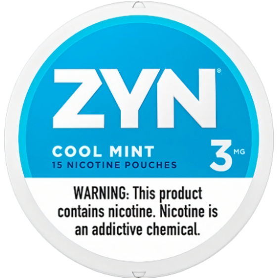
Zyn Nicotine Pouches Cool Mint - 5 Pack