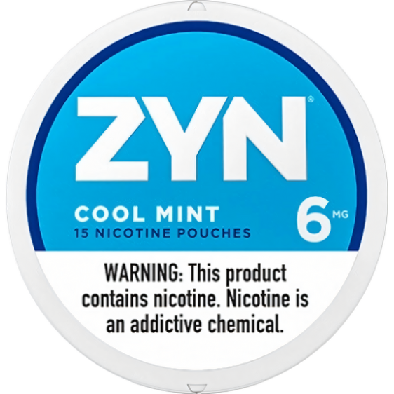
Zyn Nicotine Pouches Cool Mint - 5 Pack