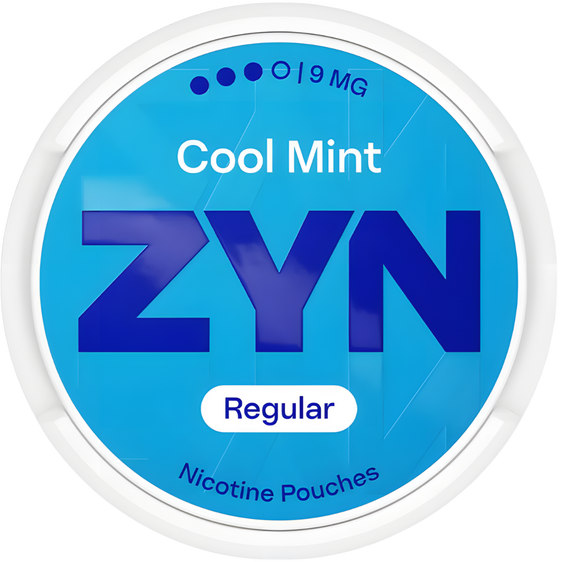 
ZYN Cool Mint Nicotine Pouches – Regular (5 Pack) - 9mg
