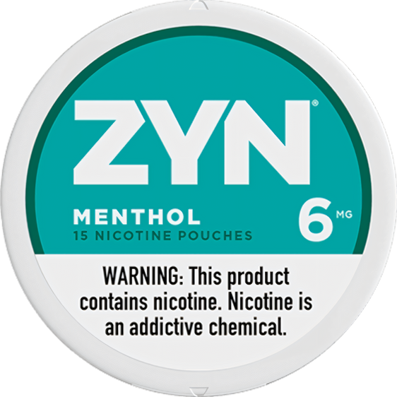 
Zyn Nicotine Pouches Menthol - 5 Pack