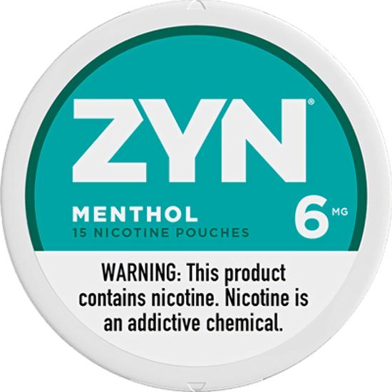 Zyn Nicotine Pouches Menthol - 5 Pack