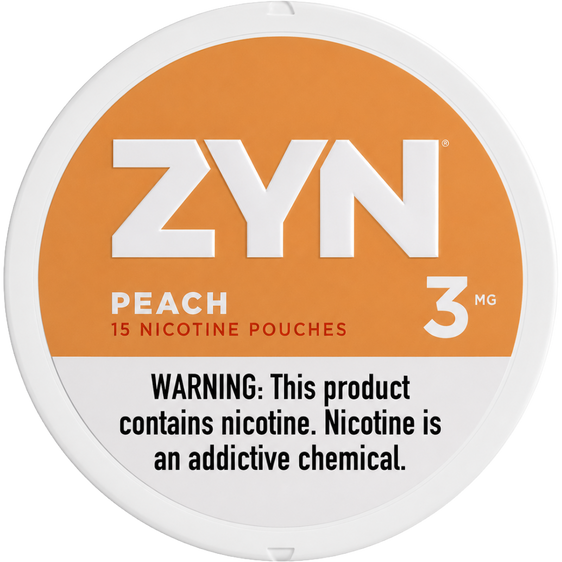 
ZYN Peach Nicotine Pouches (5 Pack)