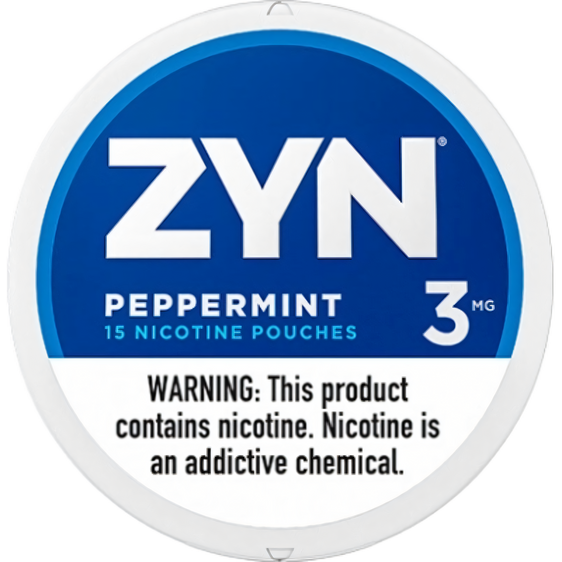 
Zyn Nicotine Pouches Peppermint - 5 Pack