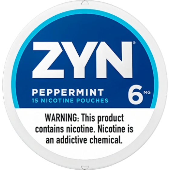 
Zyn Nicotine Pouches Peppermint - 5 Pack