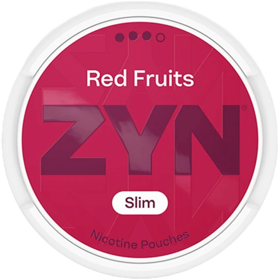 
Zyn Nicotine Pouches Red Fruits - 5 Pack