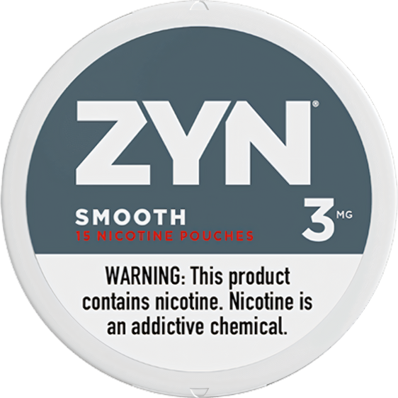 
Zyn Nicotine Pouches Smooth - 5 Pack