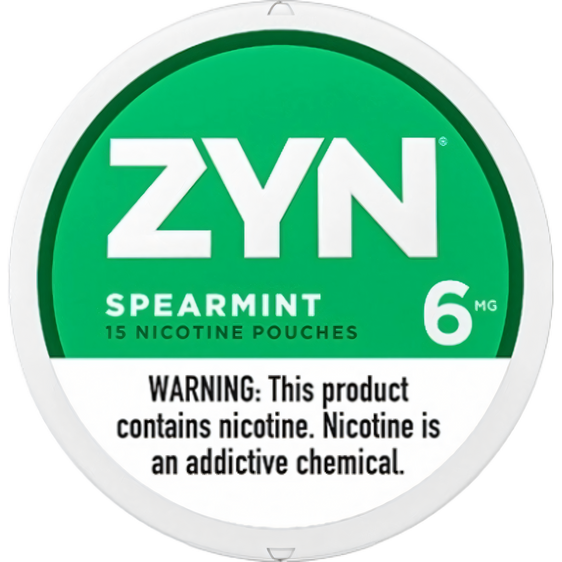 
Zyn Nicotine Pouches Spearmint - 5 Pack
