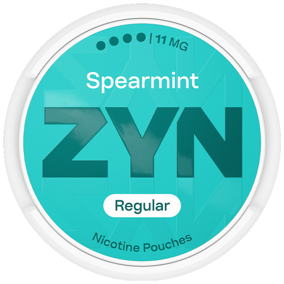 
ZYN Spearmint Nicotine Pouches – Regular (5 Pack) - 11mg