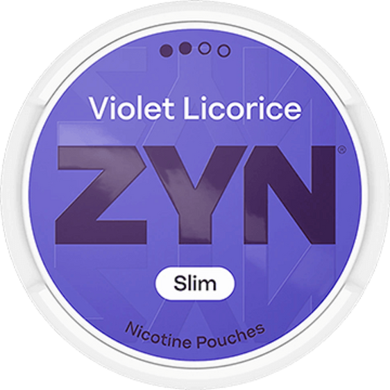 
ZYN Violet Licorice Nicotine Pouches (5 Pack) - 6mg