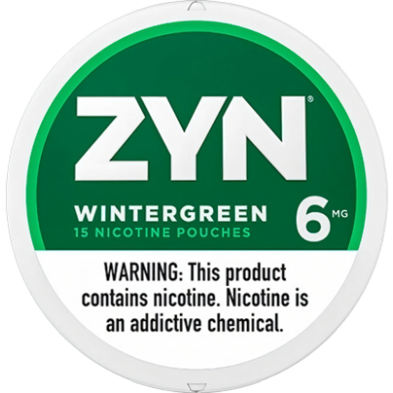
Zyn Nicotine Pouches Wintergreen - 5 Pack