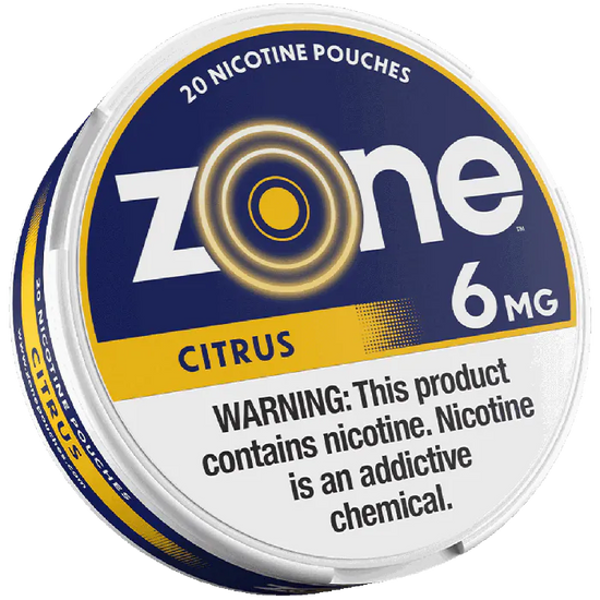 Zone Nicotine Pouches Citrus - 5 Pack