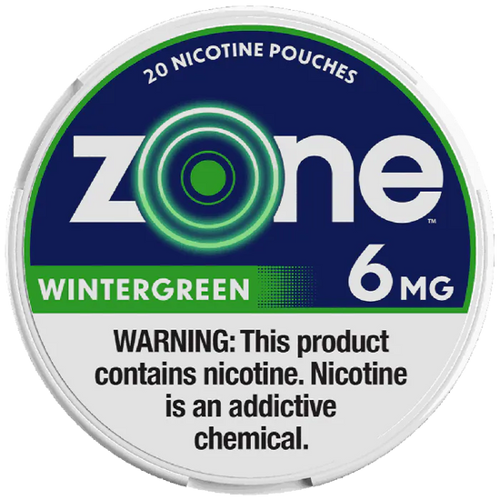 Zone Nicotine Pouches Wintergreen - 5 Pack