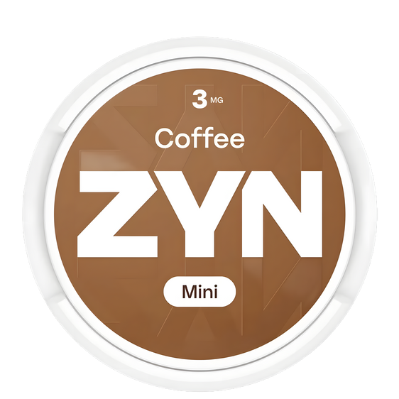 
ZYN Coffee Mini Nicotine Pouches (5 Pack) - 3mg (15 pouches can)