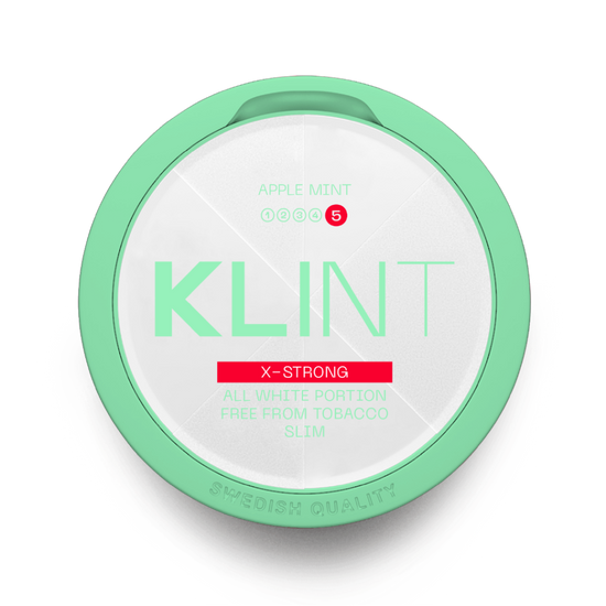 Klint Nicotine Pouches Apple Mint 14MG - 5 Pack