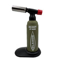 
The Big Shot Anti-Flare Butane Torch Lighter by Blazer - Olive & White