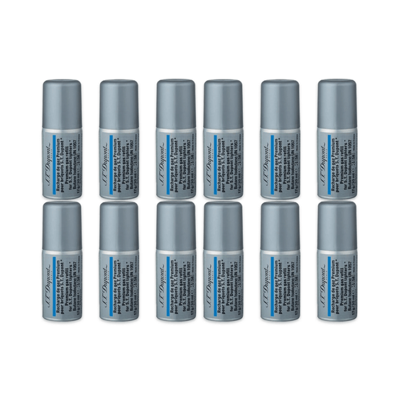 
S.T. Dupont Premium Butane 30mL - Blue - 12 Pack (Full Box)