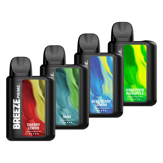 
Breeze Prime Disposable Vape - 6000 Puffs