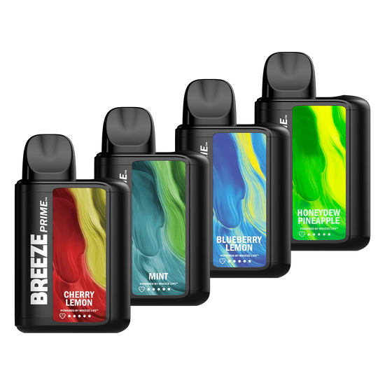 Breeze Prime Disposable Vape - 6000 Puffs
