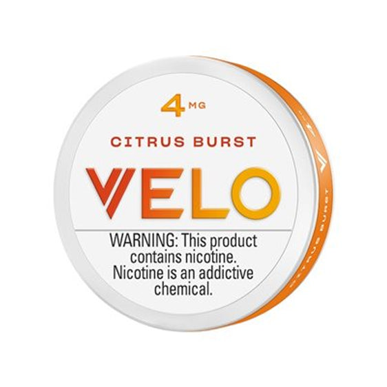 
Velo Nicotine Pouches Citrus Burst - 5 Pack - 4mg
