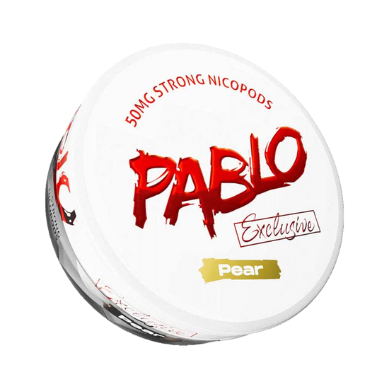 Pablo Exclusive Nicotine Pouches Pear 30MG - 5 Pack
