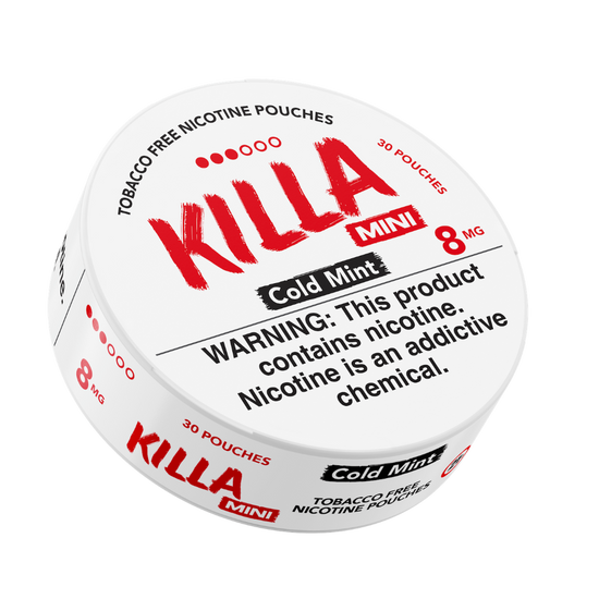Killa Nicotine Pouches Cold Mint Mini 8mg - 5 Pack