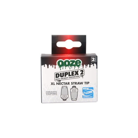 
Ooze Duplex 2 Replacement XL Tips - 2 Pack - Lighter USA