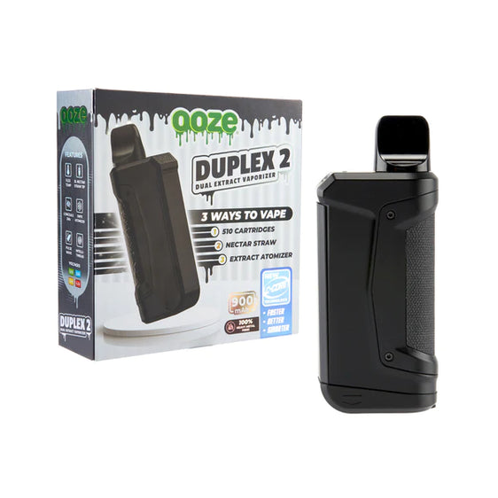 
Ooze Duplex 2 - Cartridge & Wax 900 mAh Vaporizer