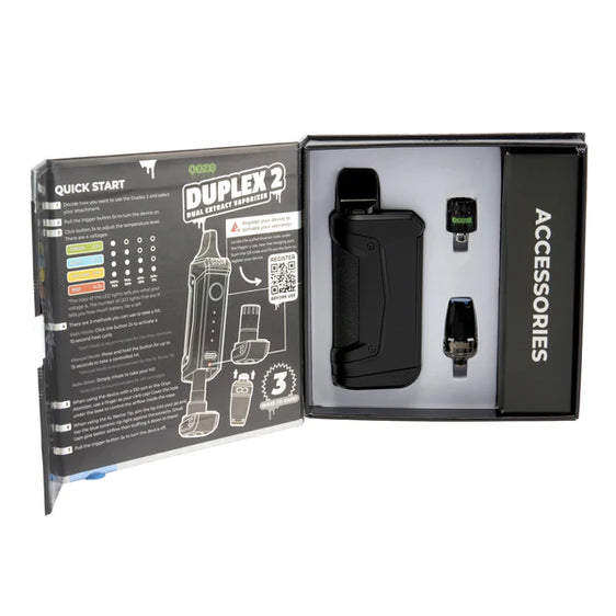 
Ooze Duplex 2 - Cartridge & Wax 900 mAh Vaporizer