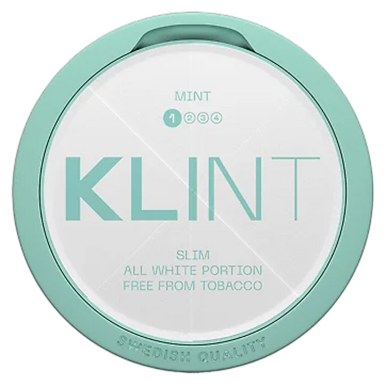 
Klint Nicotine Pouches Mint 4MG - 5 Pack