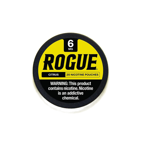 
Rogue Nicotine Pouches Citrus - 5 Pack