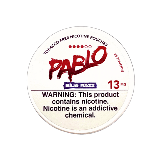 Pablo Nicotine Pouches Blue Razz - 5 Pack