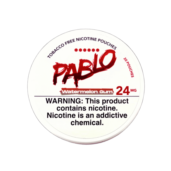 
Pablo Nicotine Pouches Watermelon Gum - 5 Pack