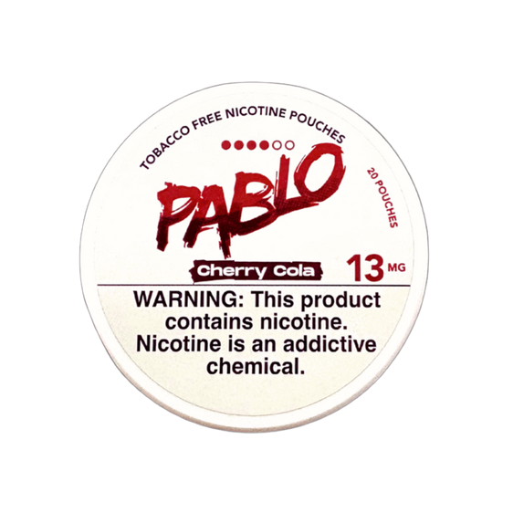 
Pablo Nicotine Pouches Cherry Cola - 5 Pack