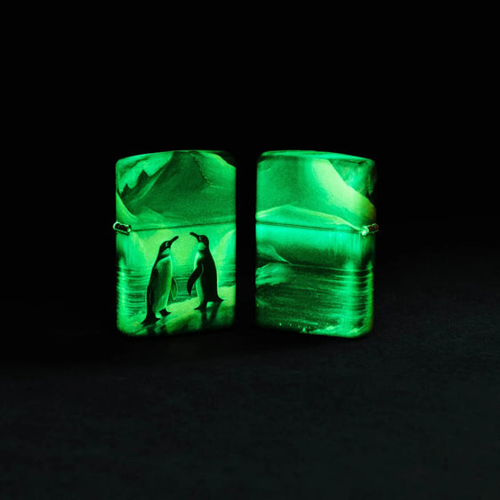 
Zippo Lighter - Penguins Reunites