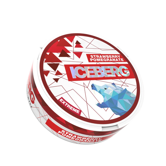 Iceberg Nicotine Pouches - Strawberry Pomegranate 35MG