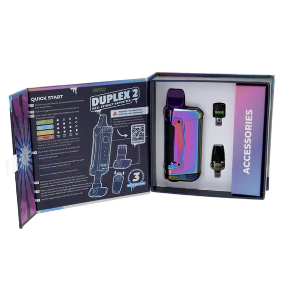 
Ooze Duplex 2 - Cartridge & Wax 900 mAh Vaporizer
