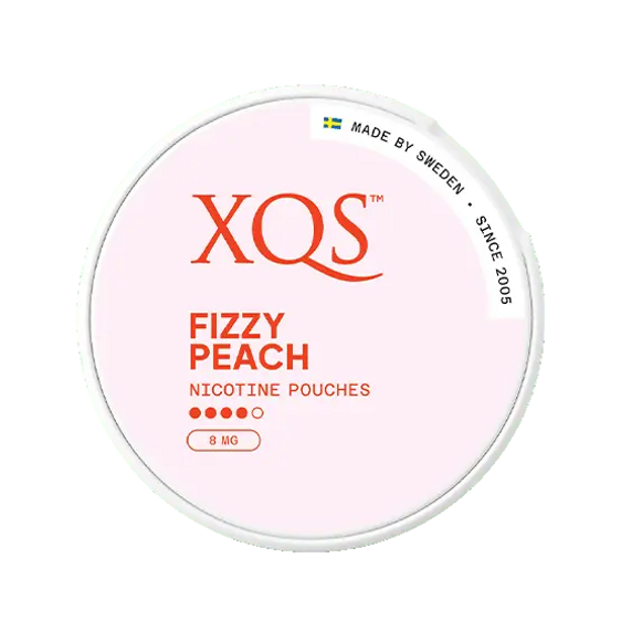 
XQS Nicotine Pouches Fizzy Peach - 8MG