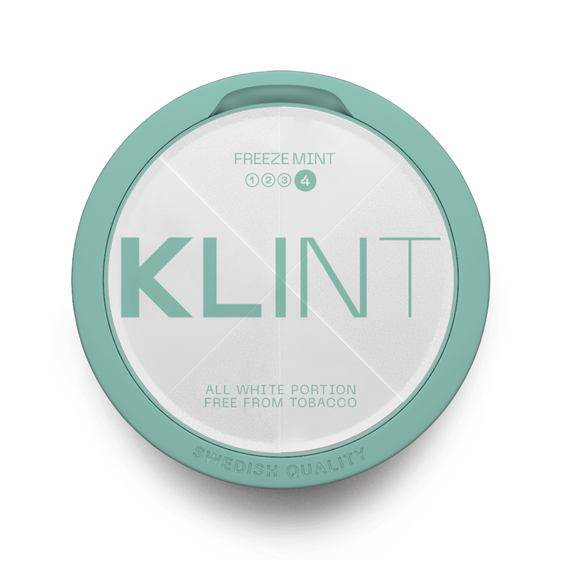 
Klint Nicotine Pouches Freeze Mint 11.2MG - 5 Pack