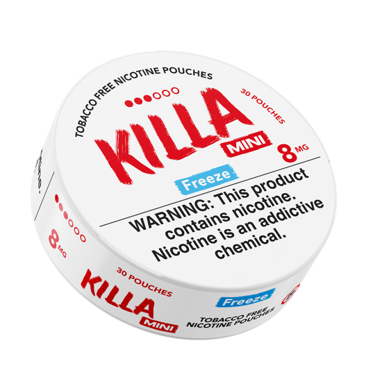 Killa Nicotine Pouches Freeze Mini 8mg - 5 Pack