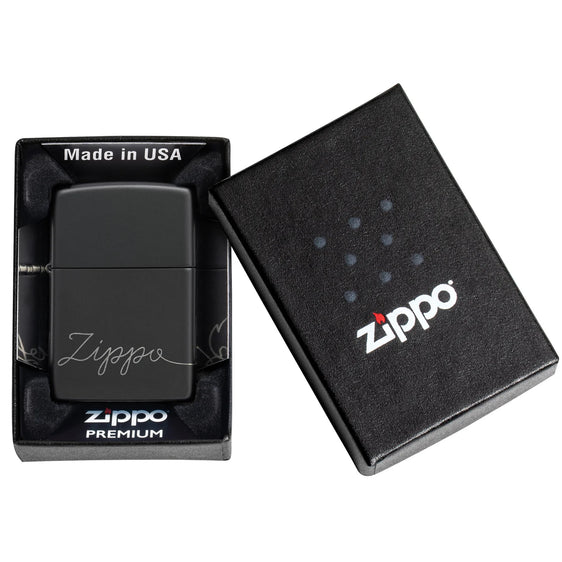 
Zippo Lighter - Script Logo